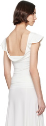 GUIZIO White Soffiano T-shirt