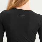 MM6 Maison Margiela Women's Long Sleeve Bodysuit in Black