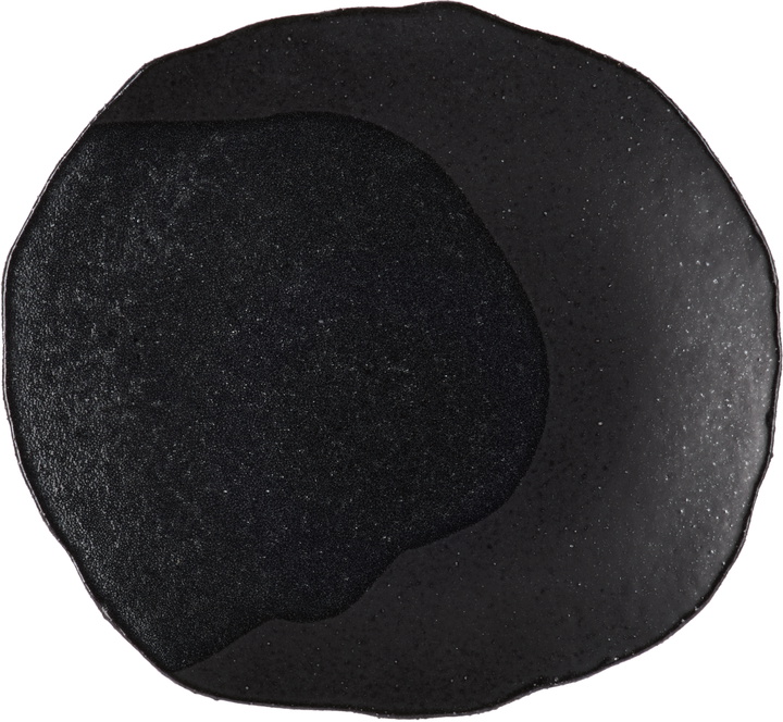 Photo: Jars Céramistes Black L Wabi Plate