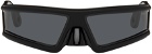 Walter Van Beirendonck Black KOMONO Edition Alien Sunglasses