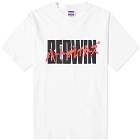 Bedwin & The Heartbreakers Men's Ricky Logo T-Shirt in White