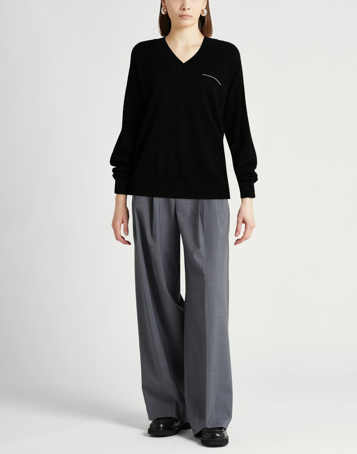Peserico Womens Sweater in Black