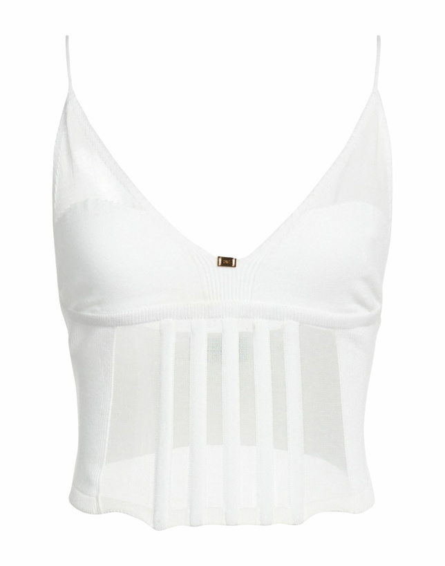 Photo: Elisabetta Franchi Womens Top Ivory