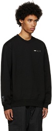 MCQ Black Cotton Sweatshirt