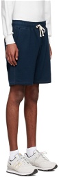 Bather Navy Organic Cotton Shorts