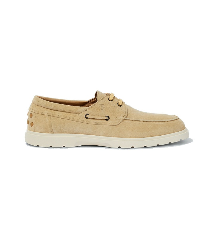 Photo: Tod's - Suede boat shoes