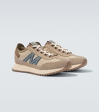 Moncler Pacey2 suede-trimmed sneakers