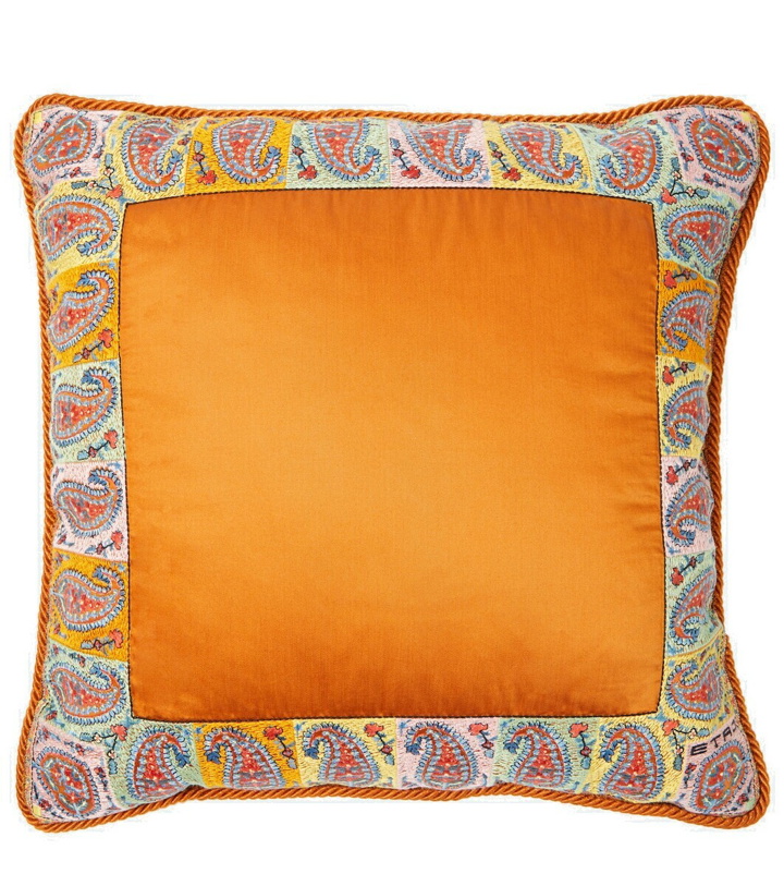 Photo: Etro Embroidered cushion