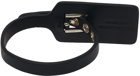 Off-White Black Zip Tie Bracelet