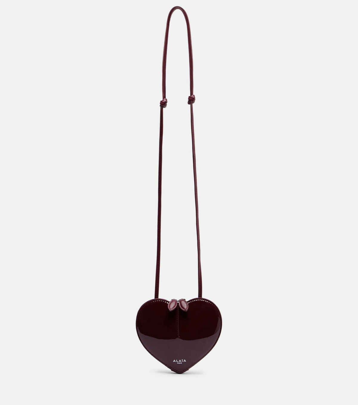 Alaïa Le Cœur patent leather shoulder bag
