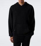 God's True Cashmere Cashmere hoodie with tiger's eye