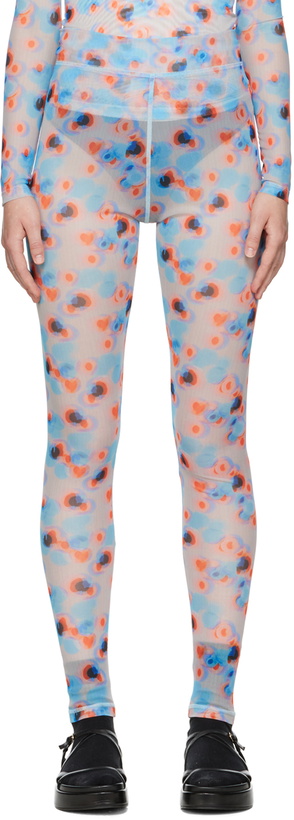 Photo: Henrik Vibskov Purple Dots Leggings