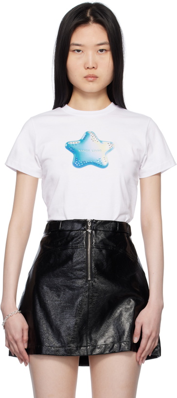 Photo: Sandy Liang White Ame Baby T-Shirt