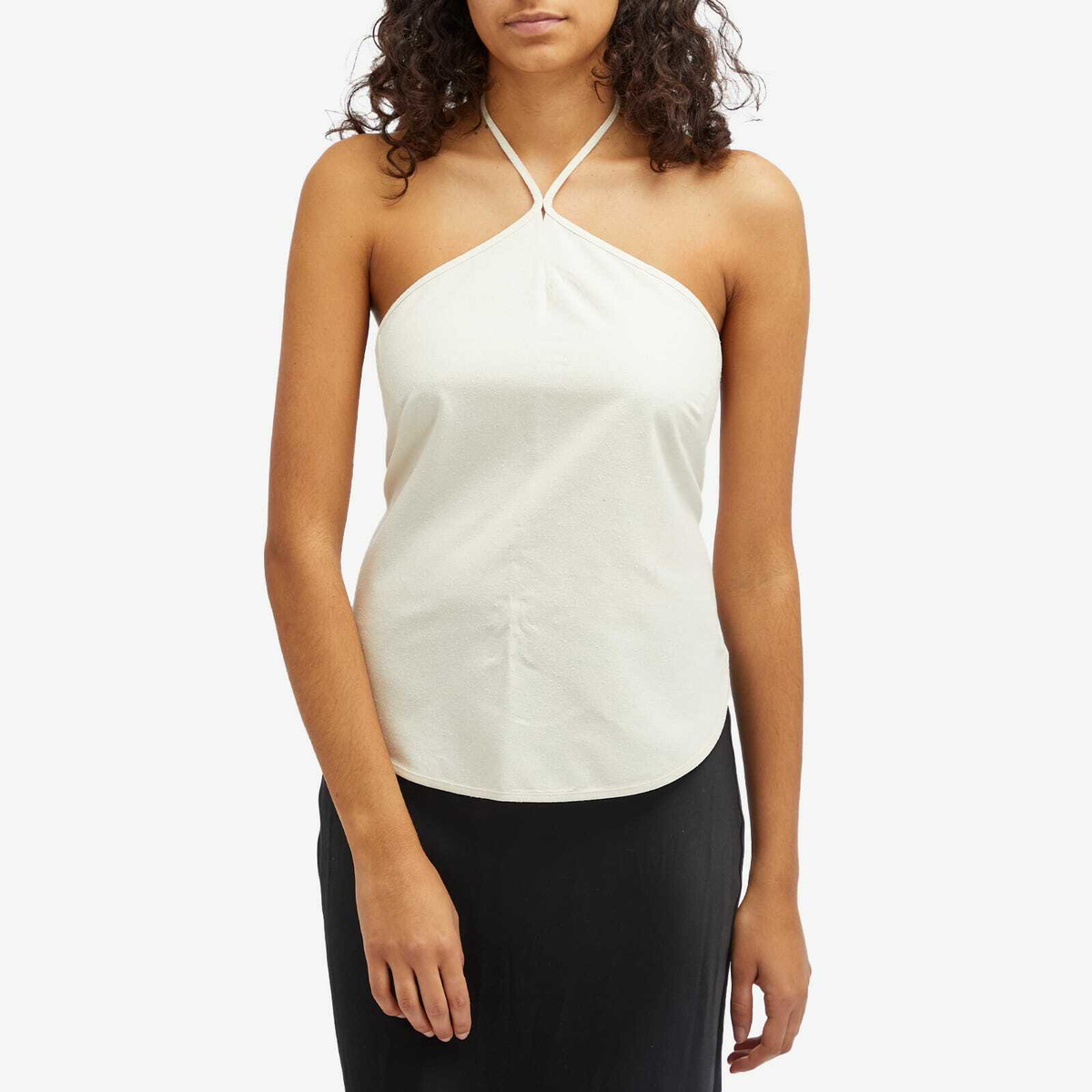 Baserange Women's Mar Halter Top in Undyed Baserange