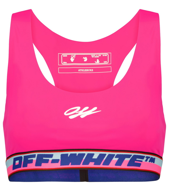 Photo: Off-White - Logo sports bra