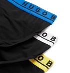 Hugo Boss - Three-Pack Stretch-Cotton Briefs - Black
