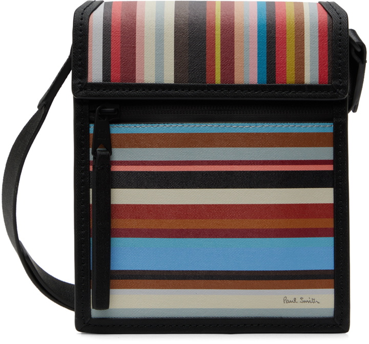 Photo: Paul Smith Multicolor Signature Stripe Wash Bag