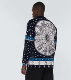 Alanui Astrology Wheel wool-blend cardigan