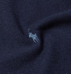 Polo Ralph Lauren - Logo-Embroidered Wool Sweater - Blue
