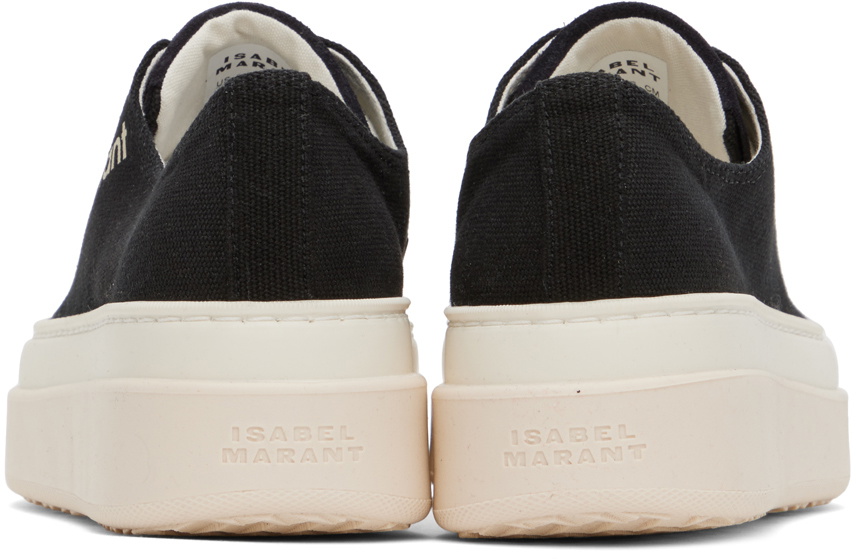 Isabel Marant Black Austen Low Sneakers