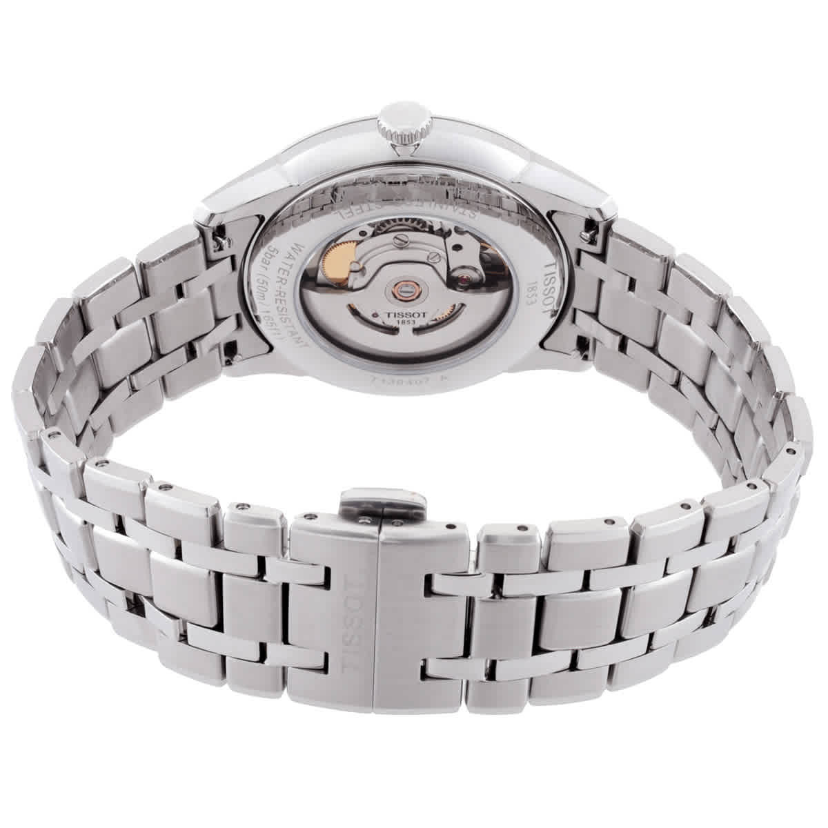 Tissot Chemin Des Tourelles Powermatic 80 Automatic Silver Dial Watch T1394071103800