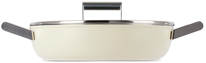 Photo: SMEG Off-White '50s Style Deep Pan