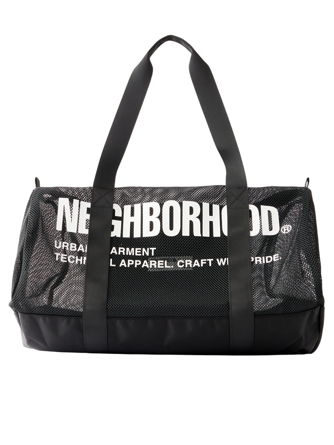 Neighborhood Men's Logo Flexible Tote Bag in Black Neighborhood