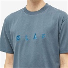 Olaf Hussein Men's Chainstitch T-Shirt in Steel Blue