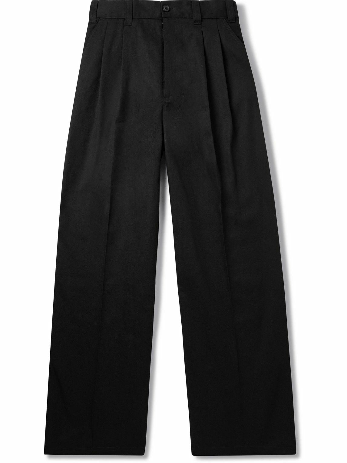 パンツ MAISON MARGIELA Four stitches pants Black Maison Margiela Four Stitches Pants Wide in Black | THE LIST
