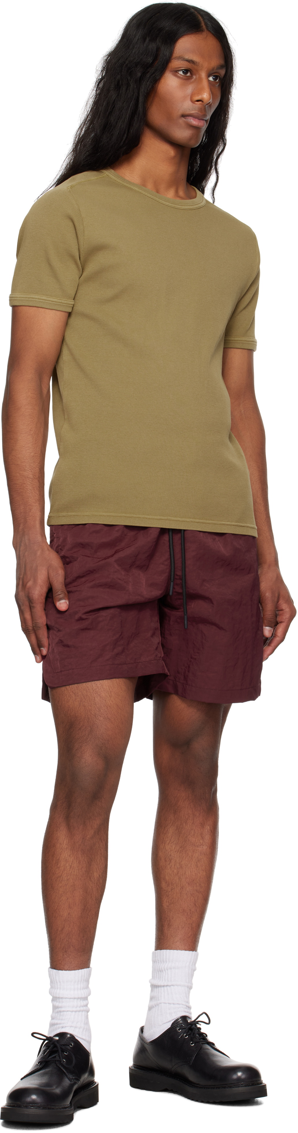 Sunflower Khaki Rib T-shirt