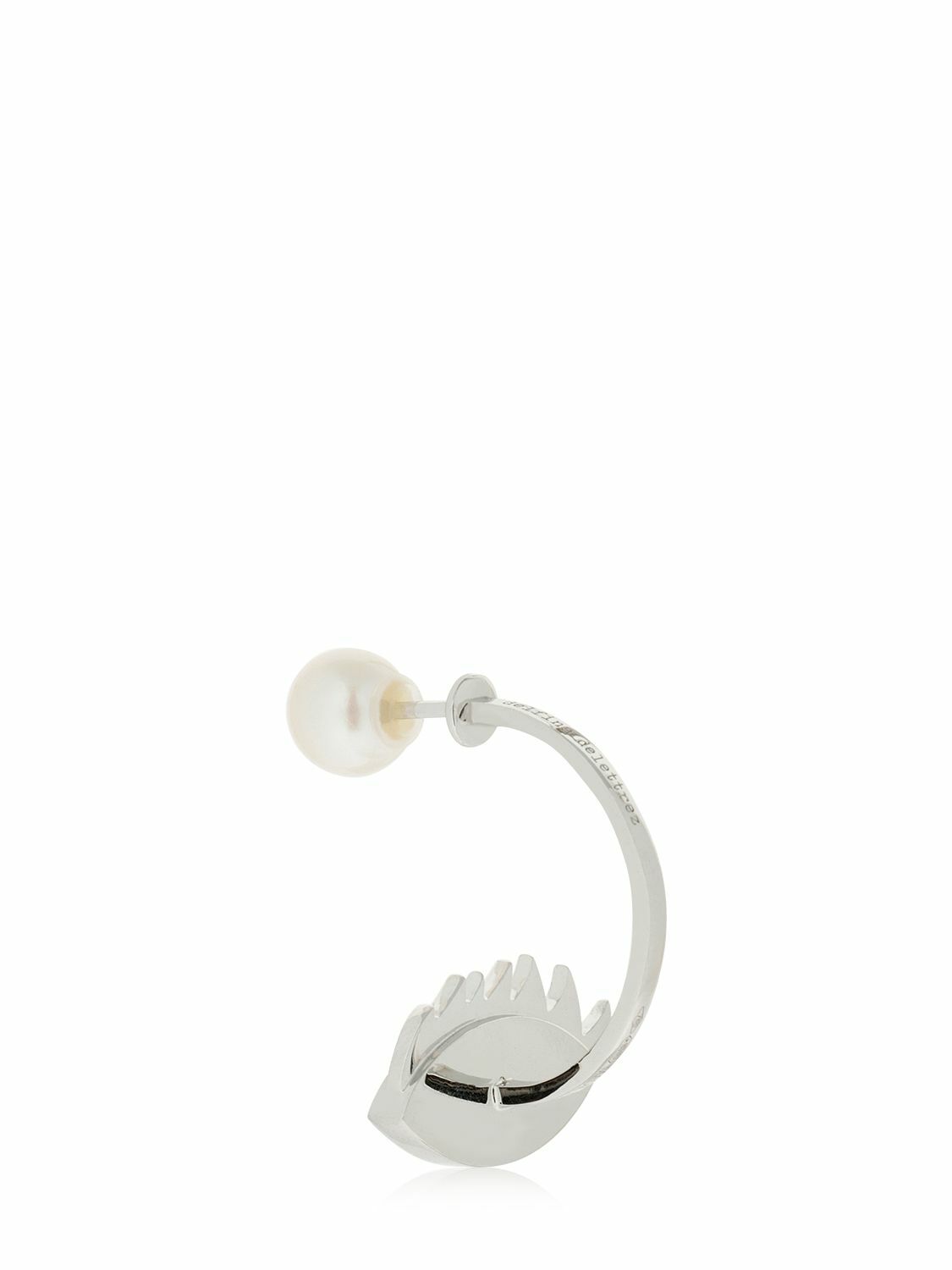 DELFINA DELETTREZ - 18kt Eyes On Me Piercing Mono Earring
