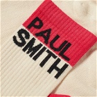 Paul Smith Men's PS Chidi Logo Socks in White 