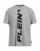 Philipp Plein Mens T-shirt in Grey