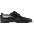 Hugo Boss - Kensington Leather Derby Shoes - Black