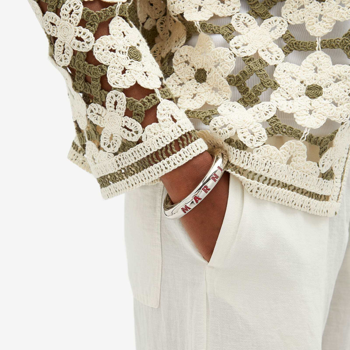 MARNIマルニ / 25AW / BRACELETS Marni chain-link Charm Bracelet | Blue | FARFETCH