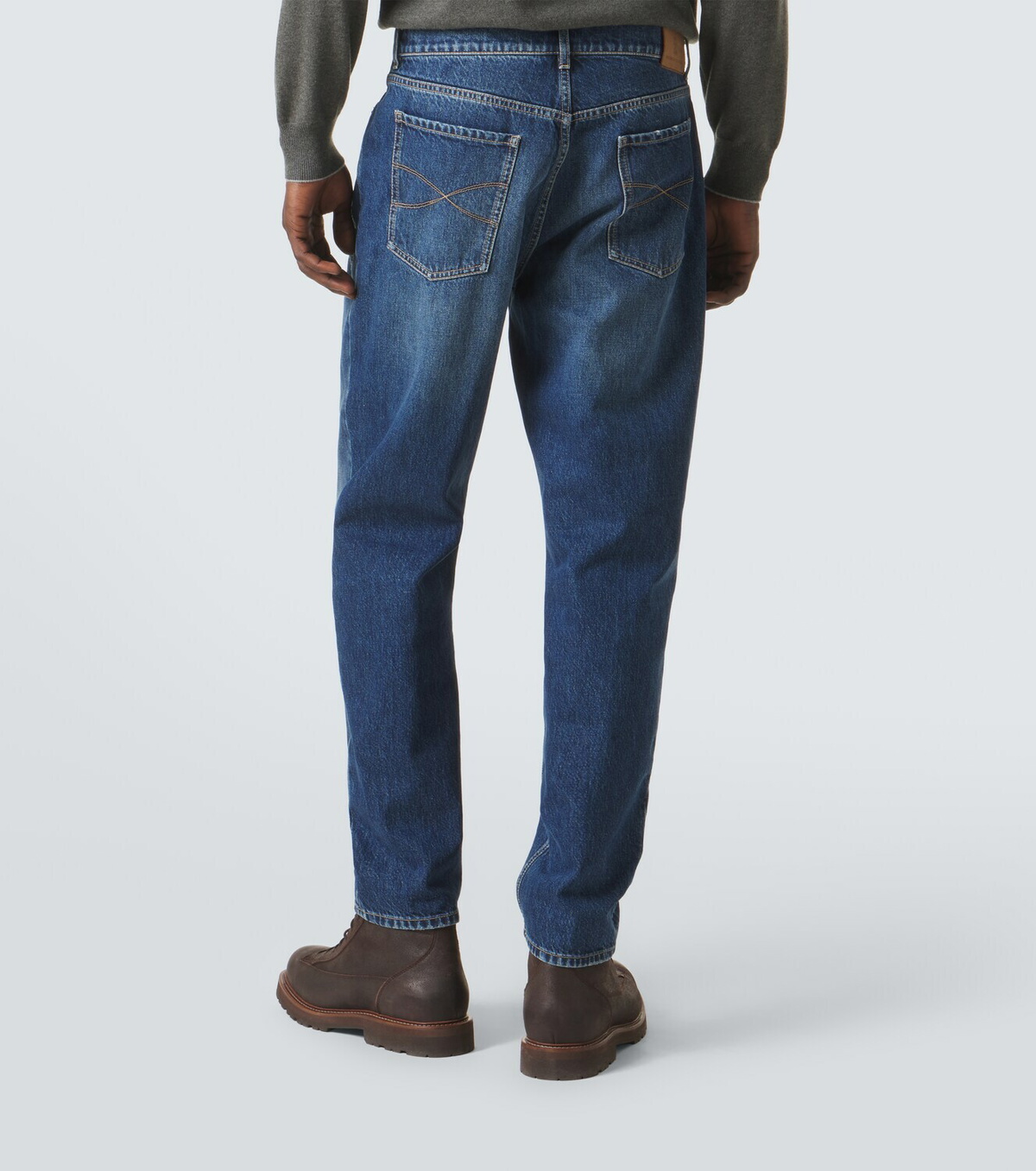 Brunello Cucinelli Mid-rise straight jeans
