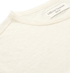 Officine Generale - Slub Linen T-Shirt - Men - White