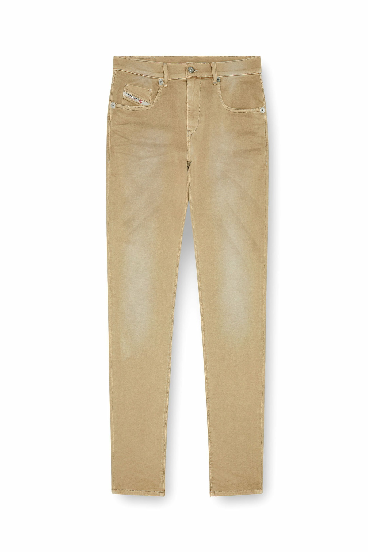 Diesel Slim 2060 D-Strukt Joggjeans - Jeans Mens in Beige Diesel