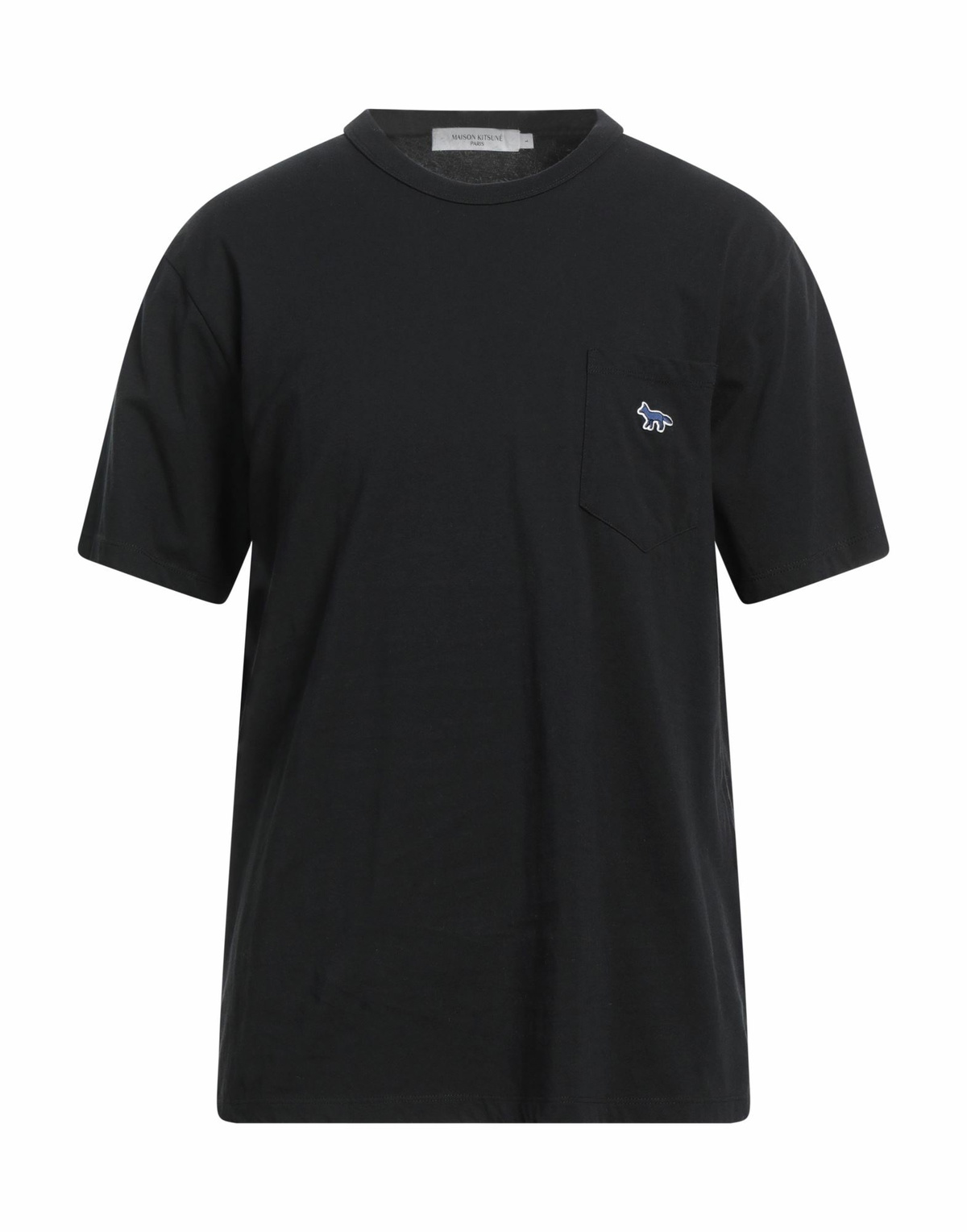 Maison Kitsuné. Mens T-shirt in Black
