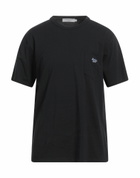 Maison Kitsuné. Mens T-shirt in Black