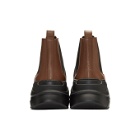 Tibi SSENSE Exclusive Brown Diego Glove Boots