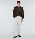 Lemaire - Openwork cotton-blend sweater