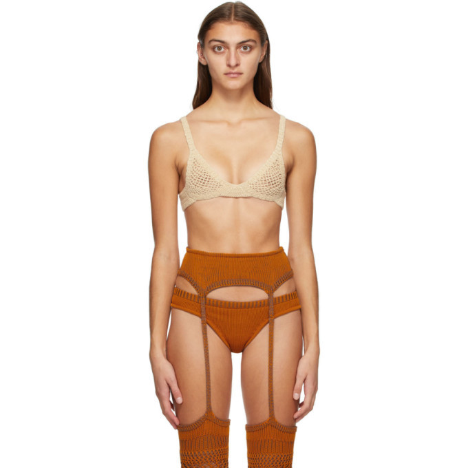 Photo: ISA BOULDER SSENSE Exclusive Beige Explore Bra