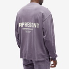 Represent Men's Owners Club Long Sleeve T-Shirt in Violet