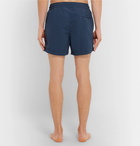 Brunello Cucinelli - Slim-Fit Mid-Length Swim Shorts - Storm blue