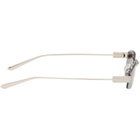 Balenciaga Silver 'Gossip Everyday' Sunglasses