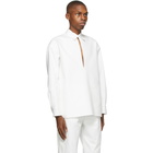 Valentino White Twill Shirt