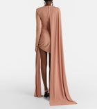 The New Arrivals Ilkyaz Ozel Draped gathered minidress