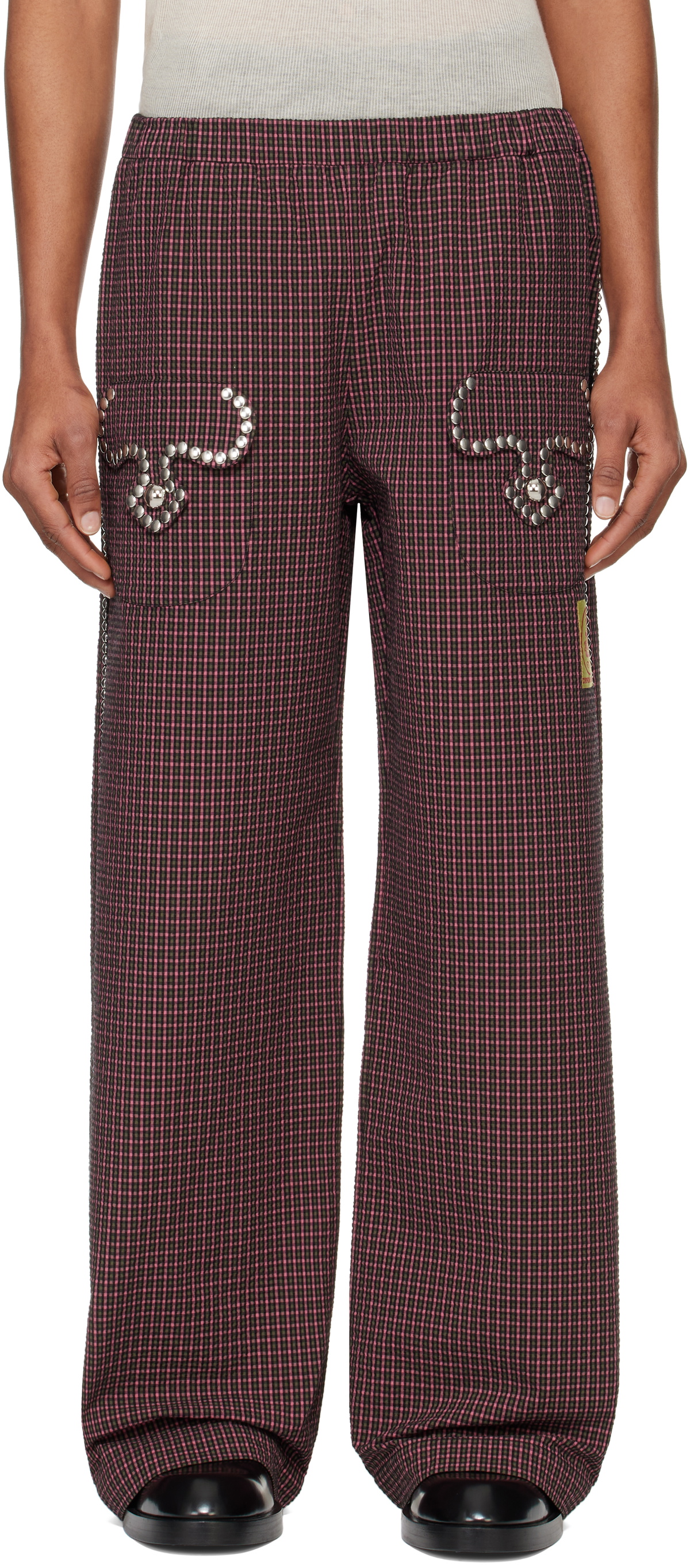 Chopova Lowena Blue Mallow Trousers Chopova Lowena