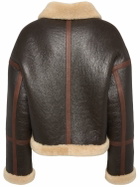AMI PARIS Shearling Zipped Jacket